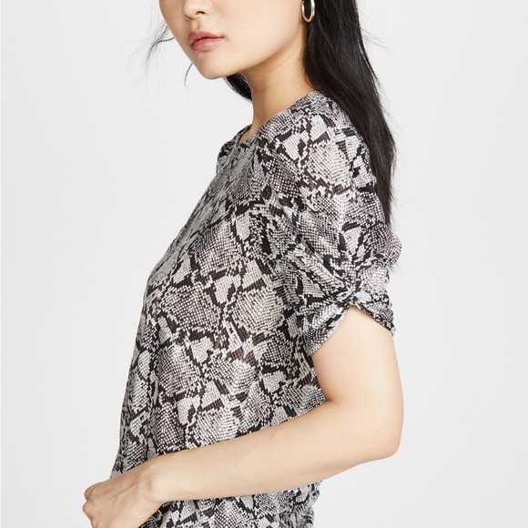 ALC puckered sleeve tshirt - Picture 2 of 3